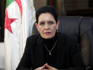 السيدة دليلة بوجمعة وزيرة تهيئة الإقليم والبيئة