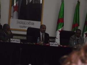 وزير الموارد المائية نسيب حسين يؤكد على تجسيد إستراتيجية القطاع بعنابة 1
