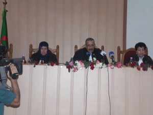 المديرالعام للشؤون القانونية بوزارة العدل يشرف على تنصيب السيدين الرئيس والنائب العام لمجلس قضاء عنابة001