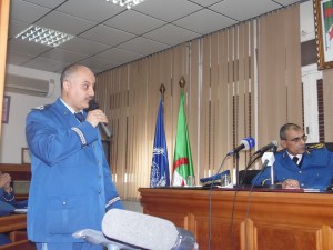 رئيس الأمن الولائى ابراهيم عقون يعقد ندوة صحفية - صدى عنابة 3