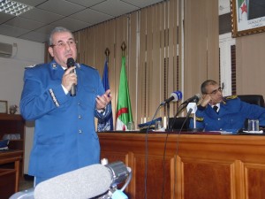 رئيس الأمن الولائى ابراهيم عقون يعقد ندوة صحفية - صدى عنابة 4