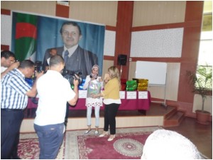 والي عنابة يعطي إشارة افتتاح الموسم الدراسي 2015-2016 من ثانوية جوامع محمد بالبوني 3